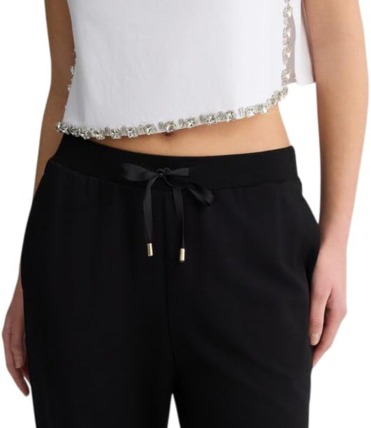 Liu Jo Liu Jo Pantalone Pant.Jersey Lungo Donna Mod. TA5303 J5942 22222 Nero