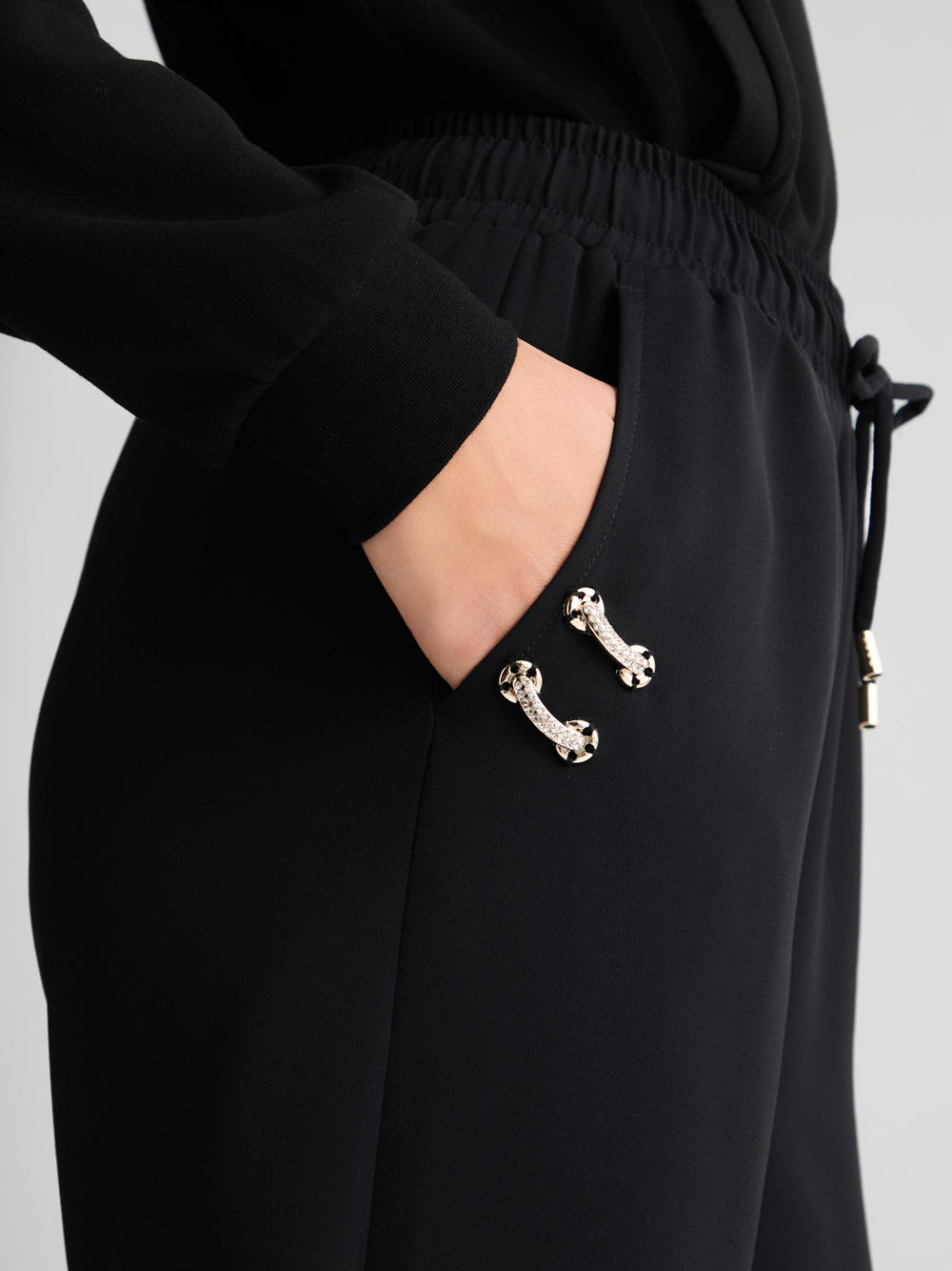 Pantalone Jogger Liu Jo da Donna - Nero