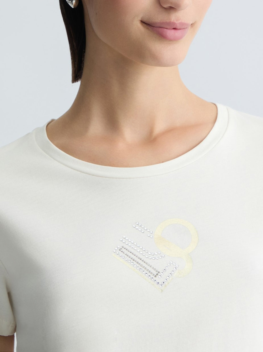 T-shirt Liu Jo da Donna - Bianco
