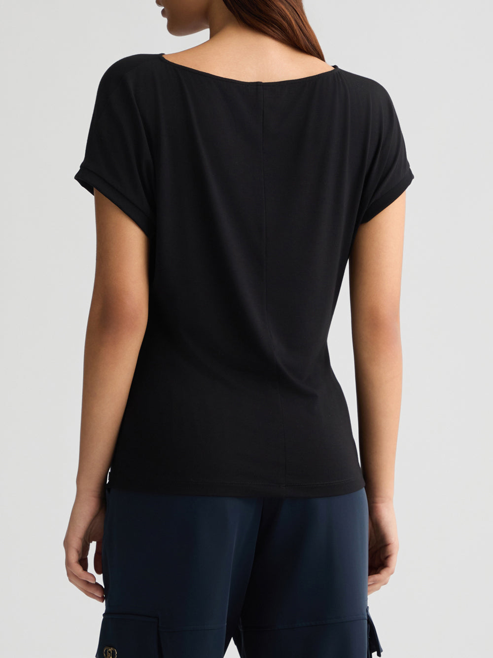 T-shirt Liu Jo da Donna - Nero