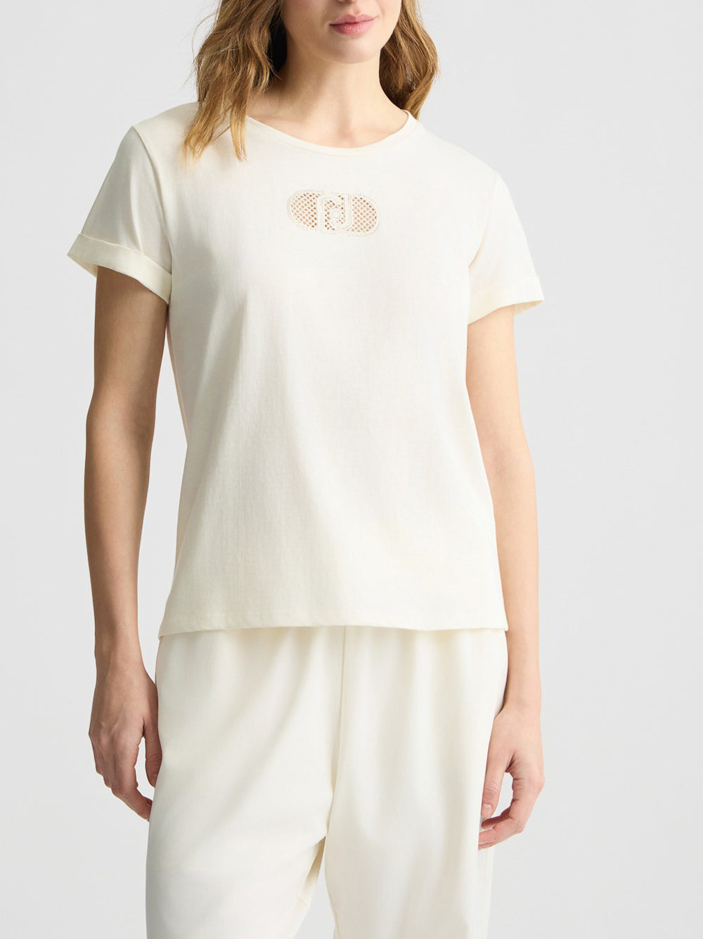 T-shirt Liu Jo da Donna - Bianco