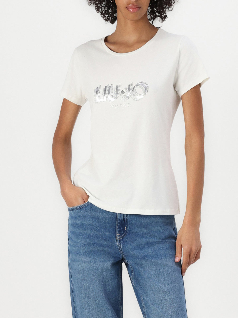 T-shirt Liu Jo da Donna - Bianco