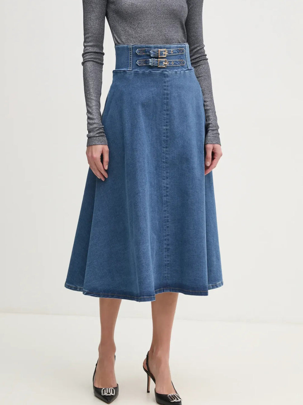 Gonna Longuette Liu Jo da Donna - Denim