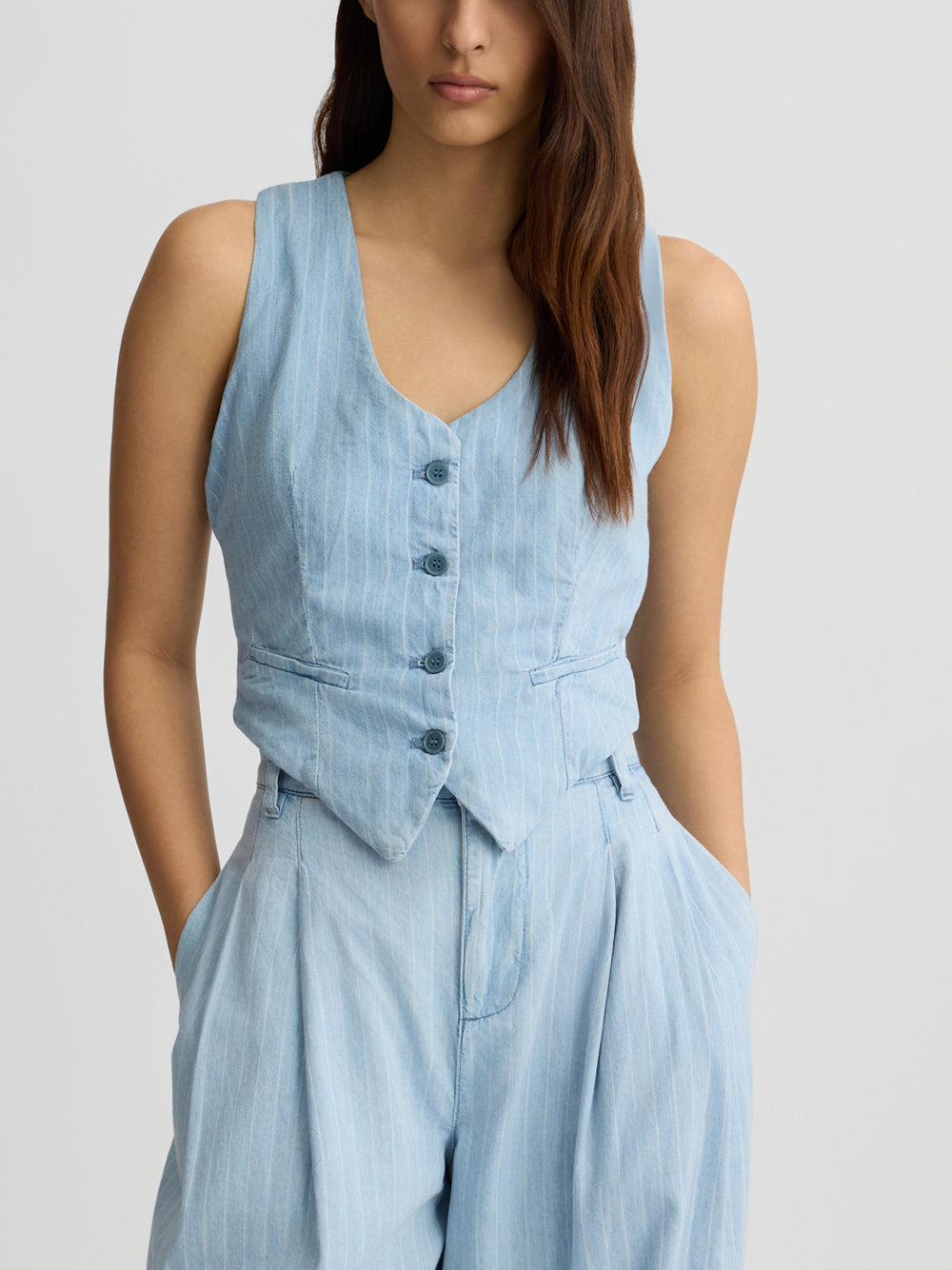 Gilet Liu Jo da Donna - Celeste