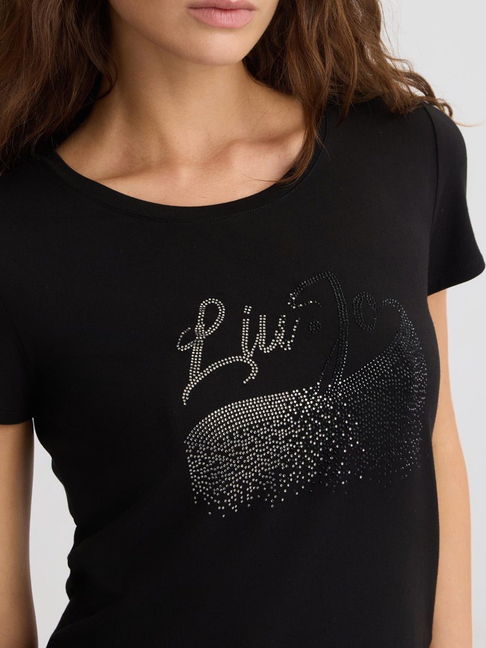 T-shirt Liu Jo da Donna - Nero
