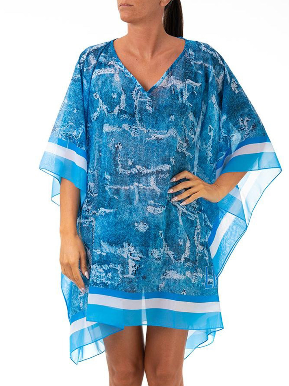 Vestito Mare Liu Jo Kaftano da Donna - Celeste
