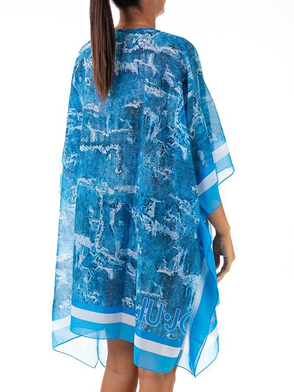Vestito Mare Liu Jo Kaftano da Donna - Celeste