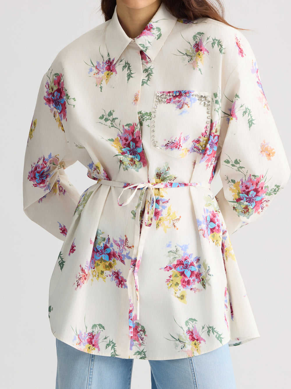 Camicia Fantasia Liu Jo da Donna - Bianco