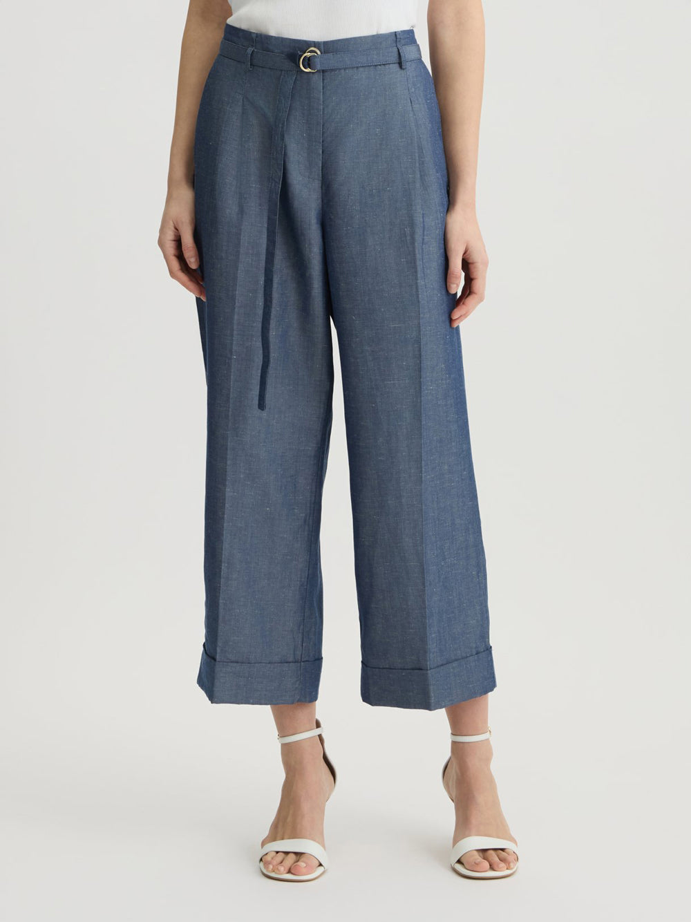 Pantalone Palazzo Liu Jo da Donna - Blu
