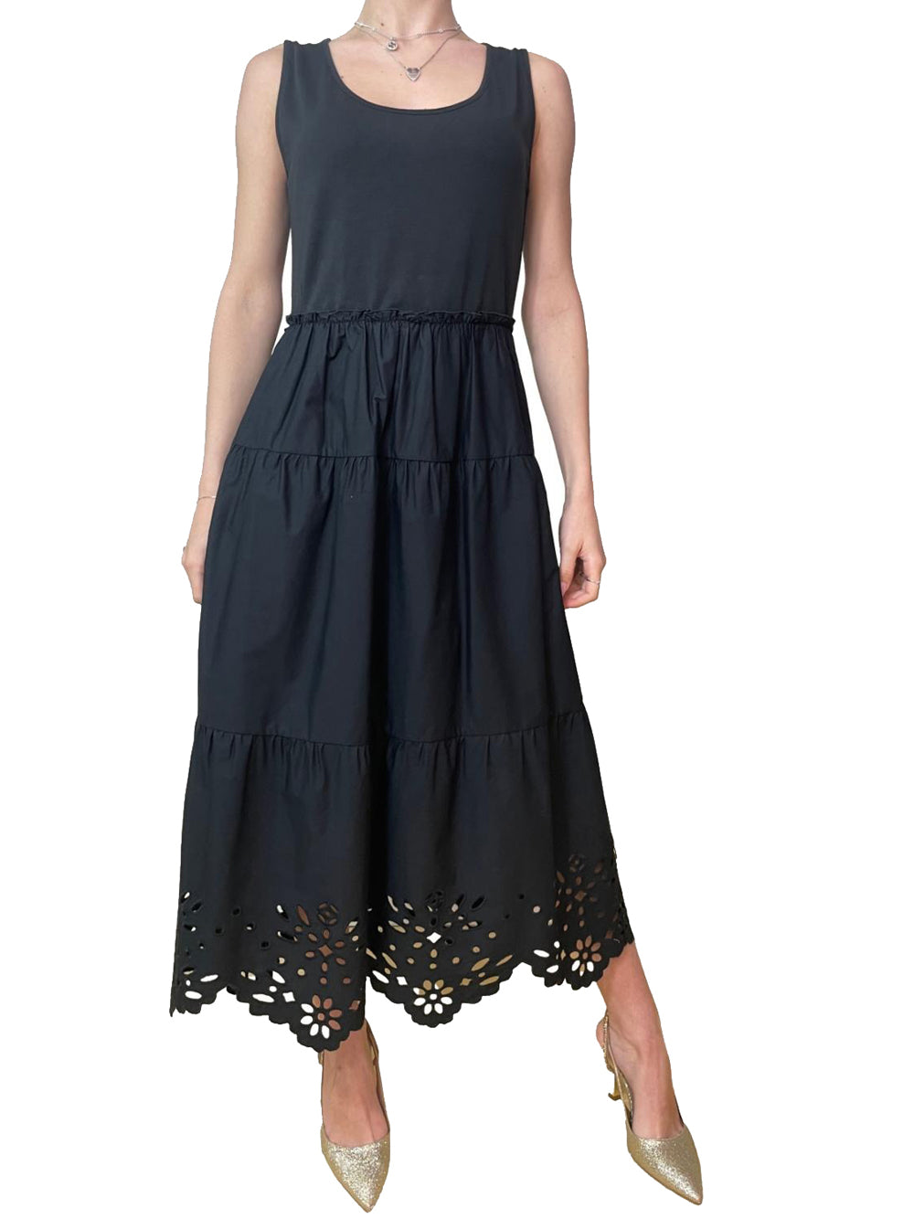 Vestito Longuette Liu Jo da Donna - Nero