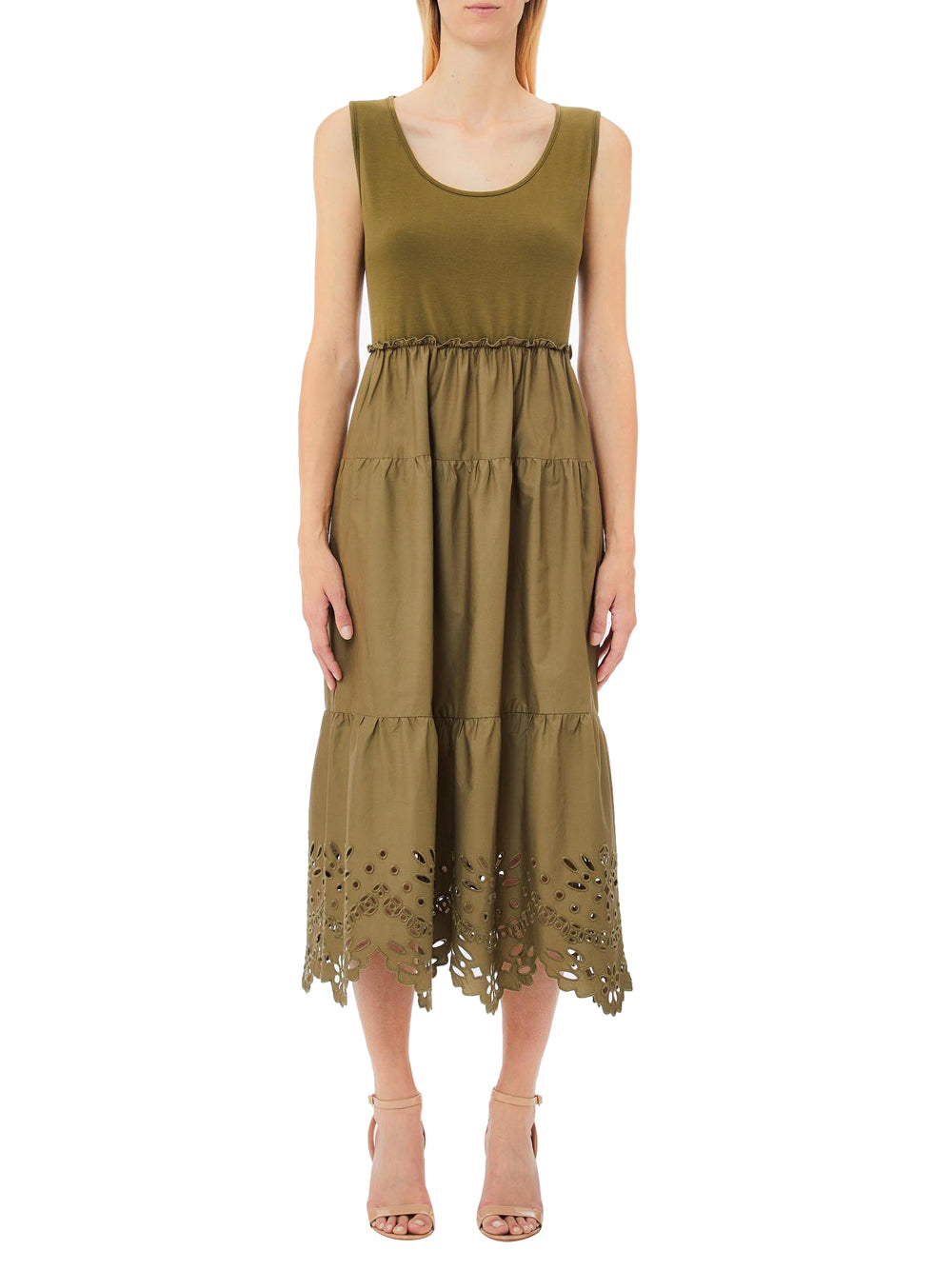 Vestito Longuette Liu Jo da Donna - Verde