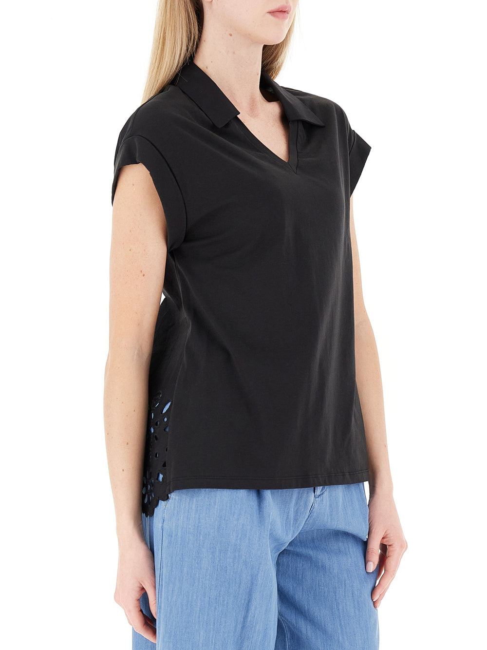 T-shirt Liu Jo da Donna - Nero