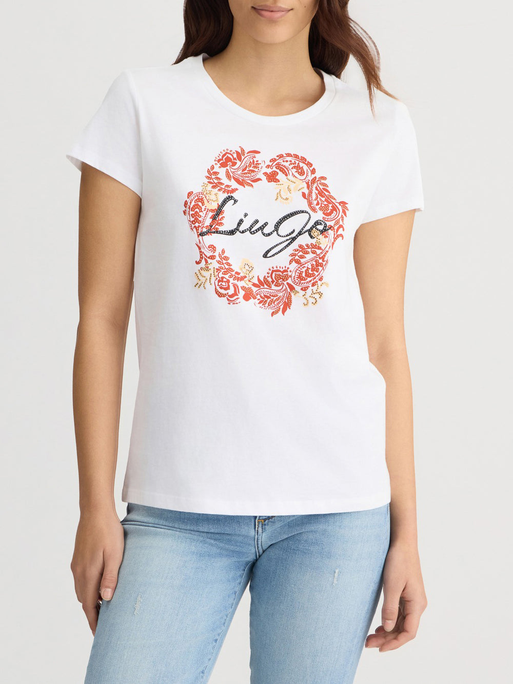 T-shirt Liu Jo da Donna - Bianco