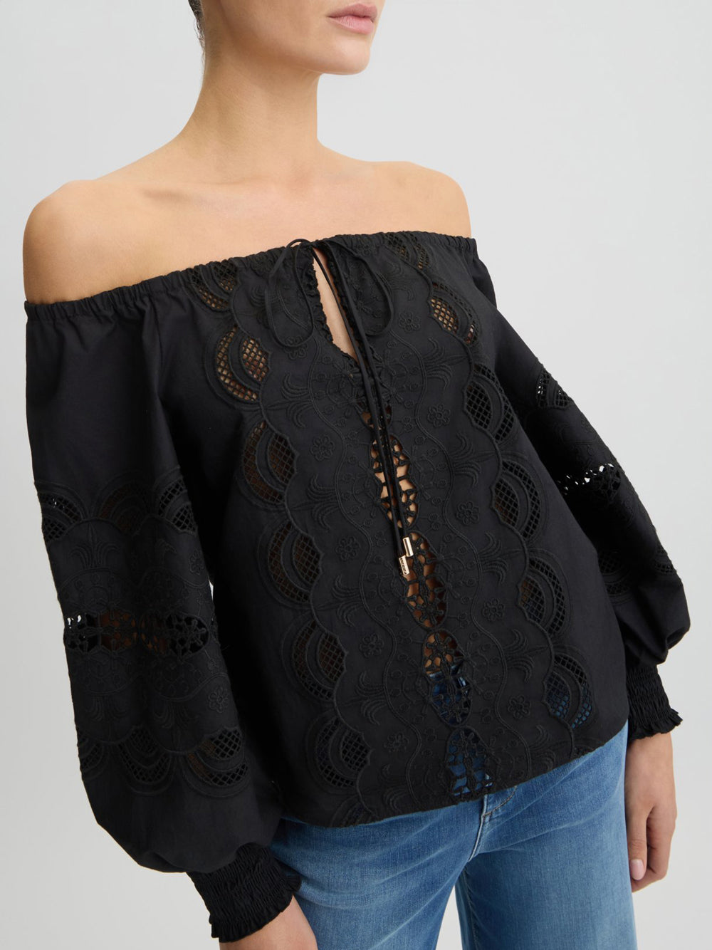 Blusa Liu Jo da Donna - Nero