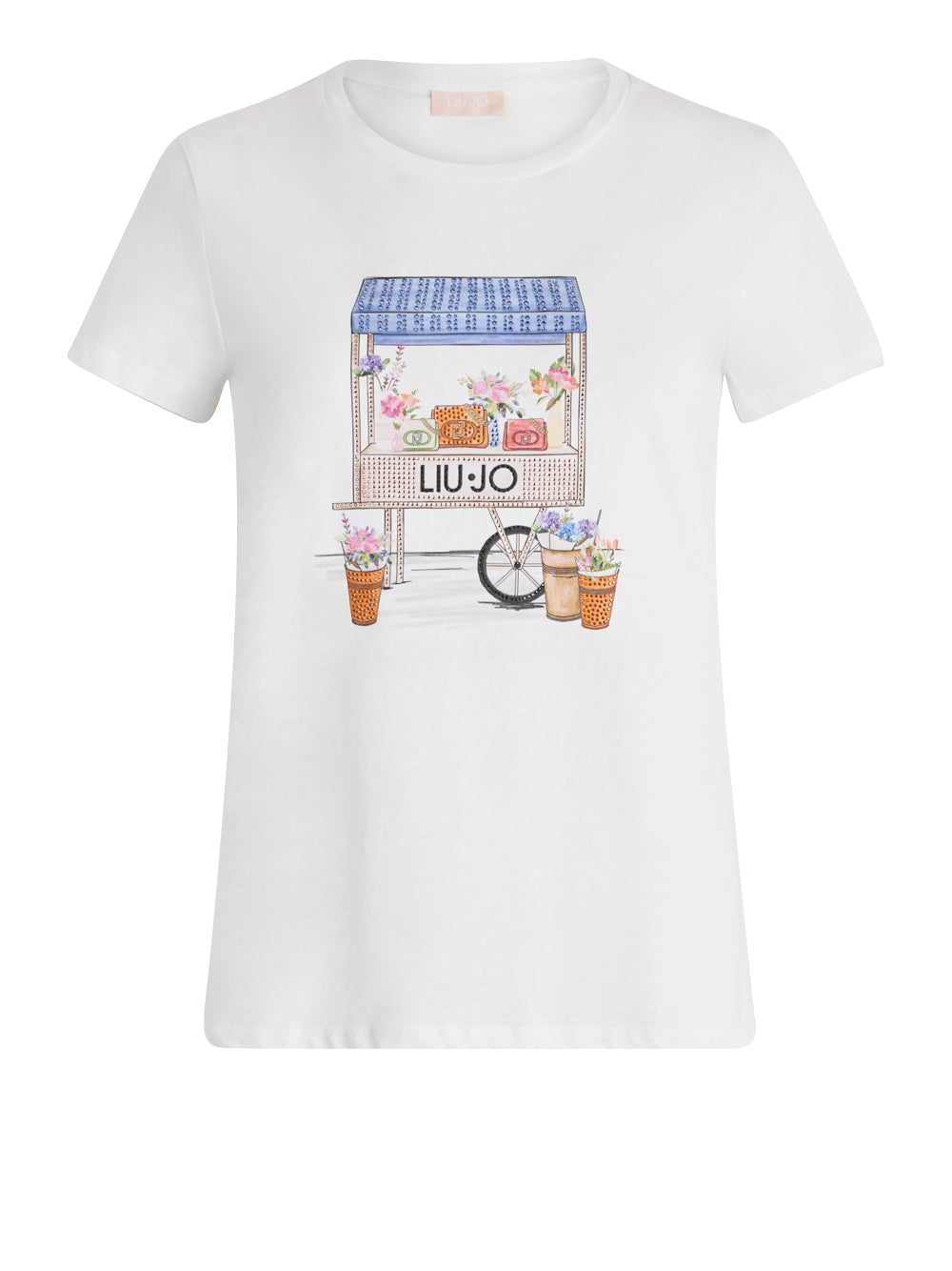 T-shirt Liu Jo da Donna - Bianco