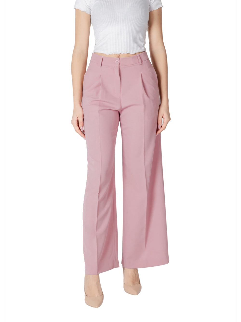 Pantalone Palazzo Liu Jo da Donna - Rosa