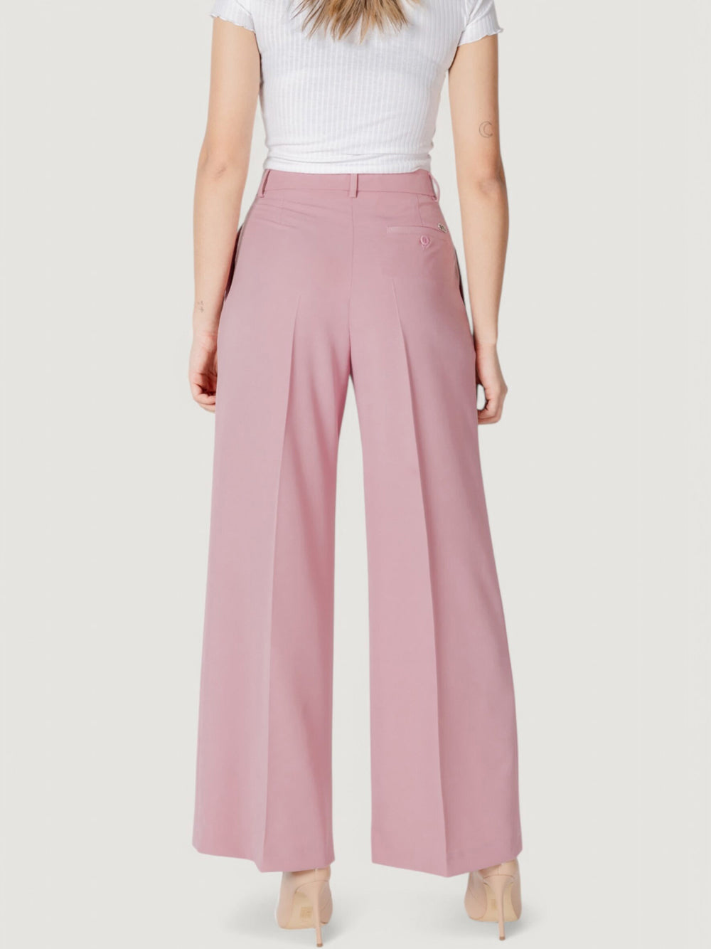 Pantalone Palazzo Liu Jo da Donna - Rosa