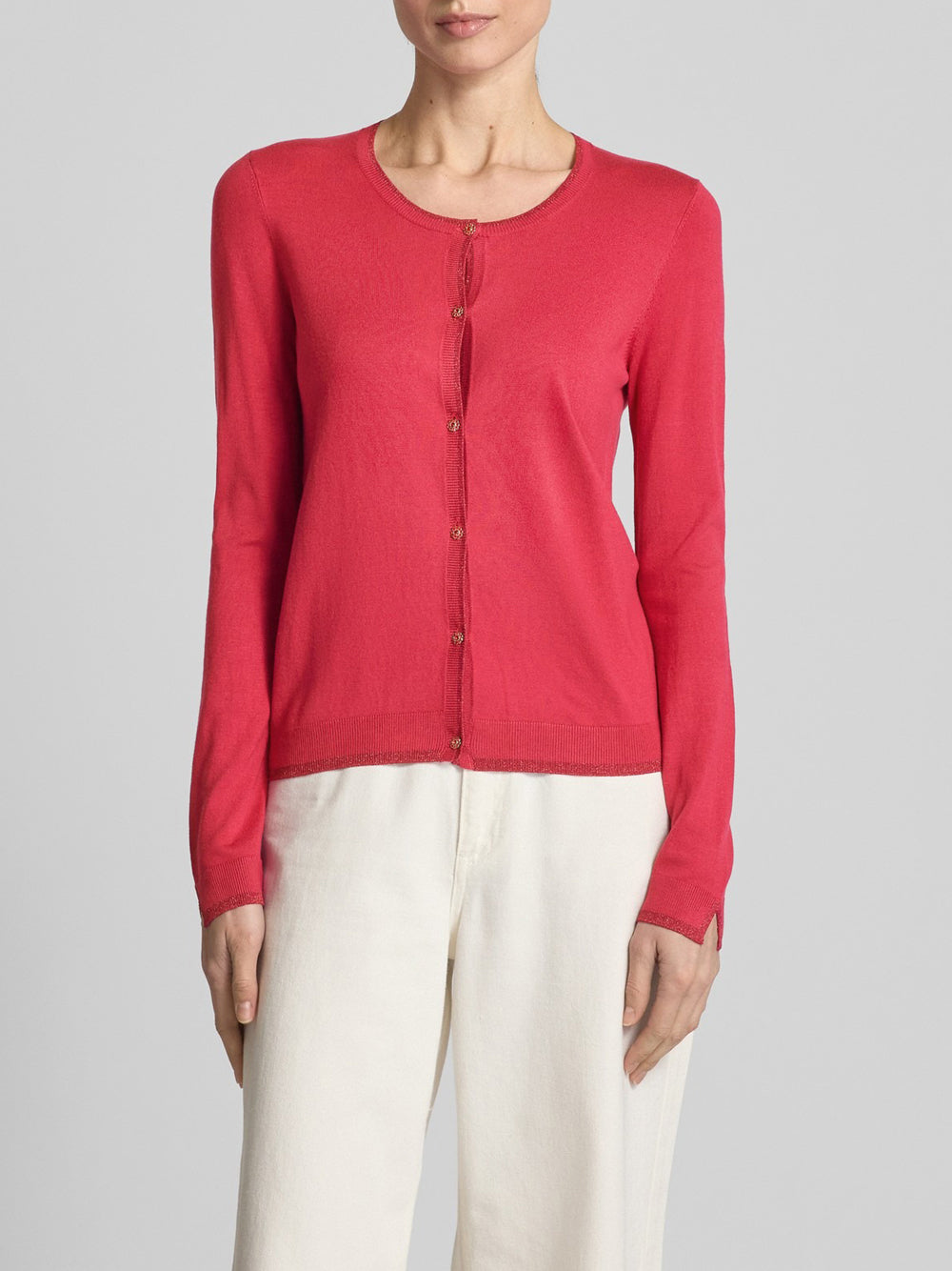 Cardigan Liu Jo da Donna - Fuxia Fucsia