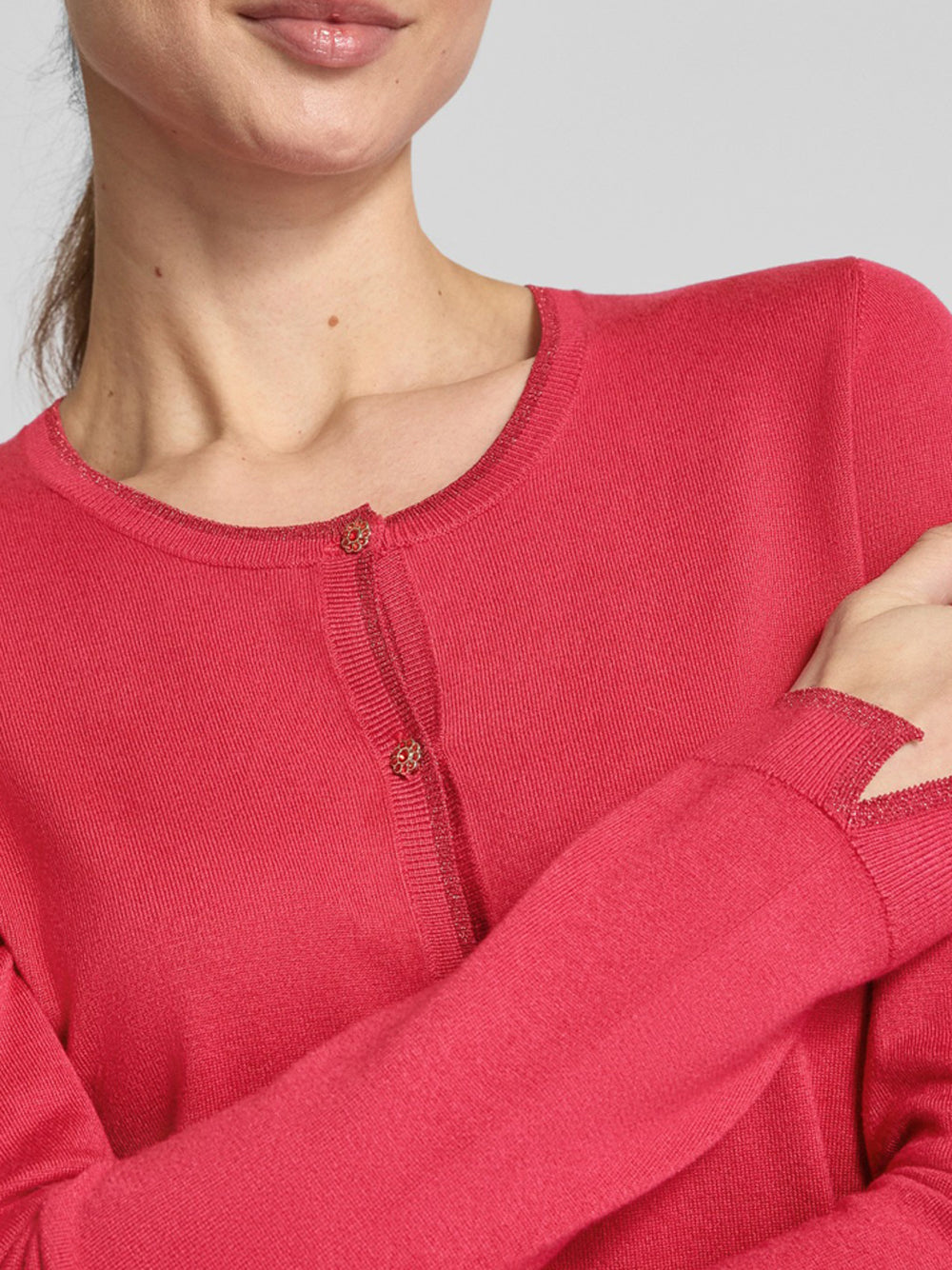 Cardigan Liu Jo da Donna - Fuxia Fucsia