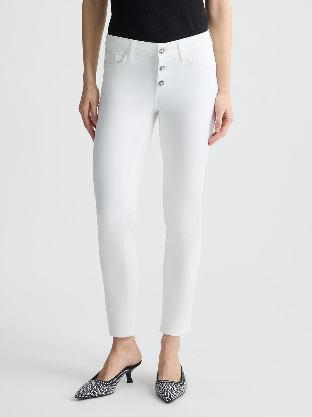 Pantalone Capri Liu Jo da Donna - Bianco