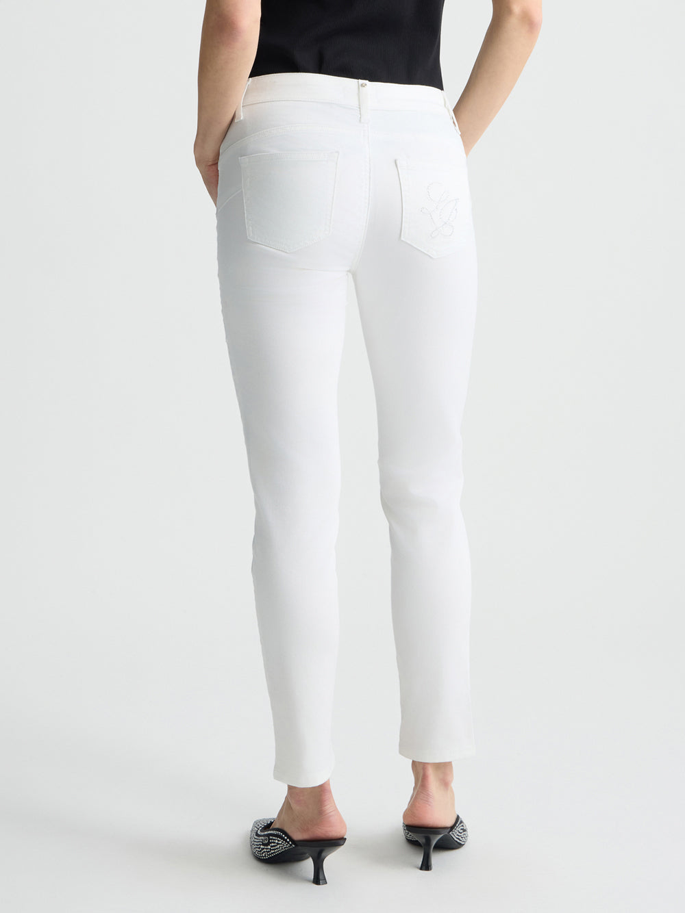 Pantalone Capri Liu Jo da Donna - Bianco