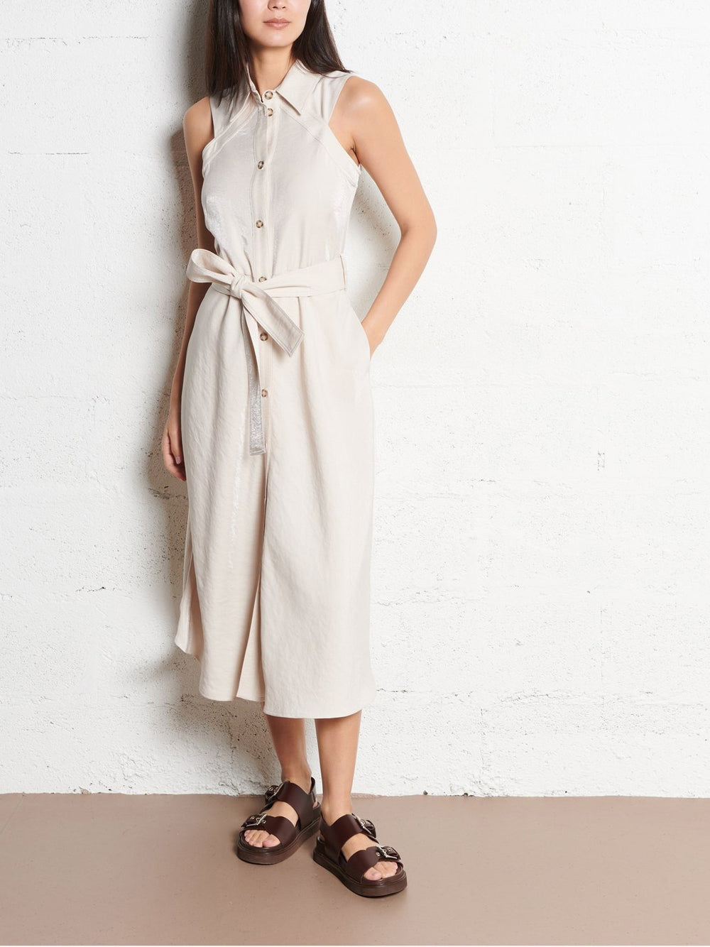Vestito Longuette Liu Jo da Donna - Beige