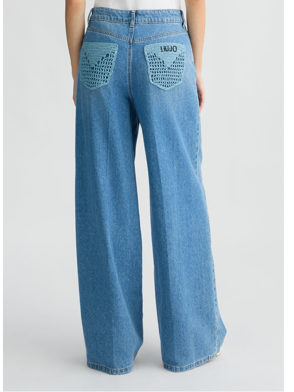 Jeans Wide Liu Jo da Donna - Denim