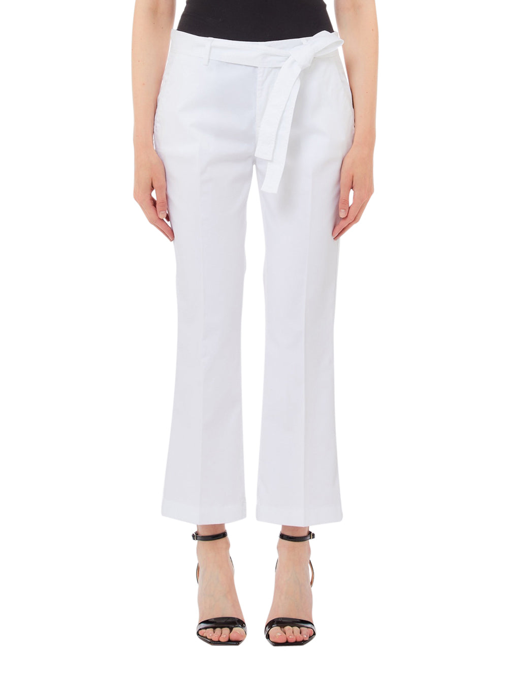 Pantalone Trombetta Liu Jo da Donna - Bianco