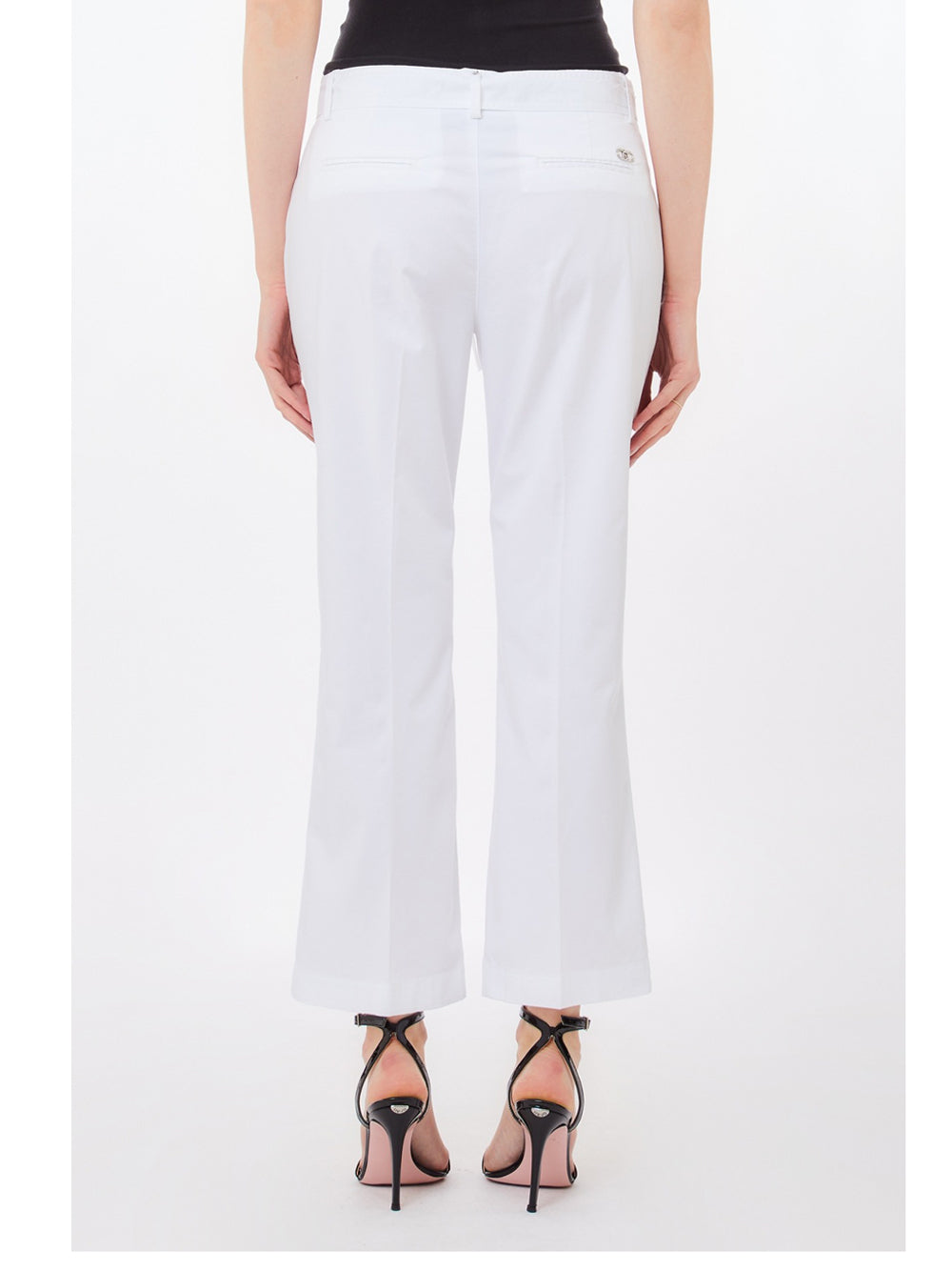 Pantalone Trombetta Liu Jo da Donna - Bianco