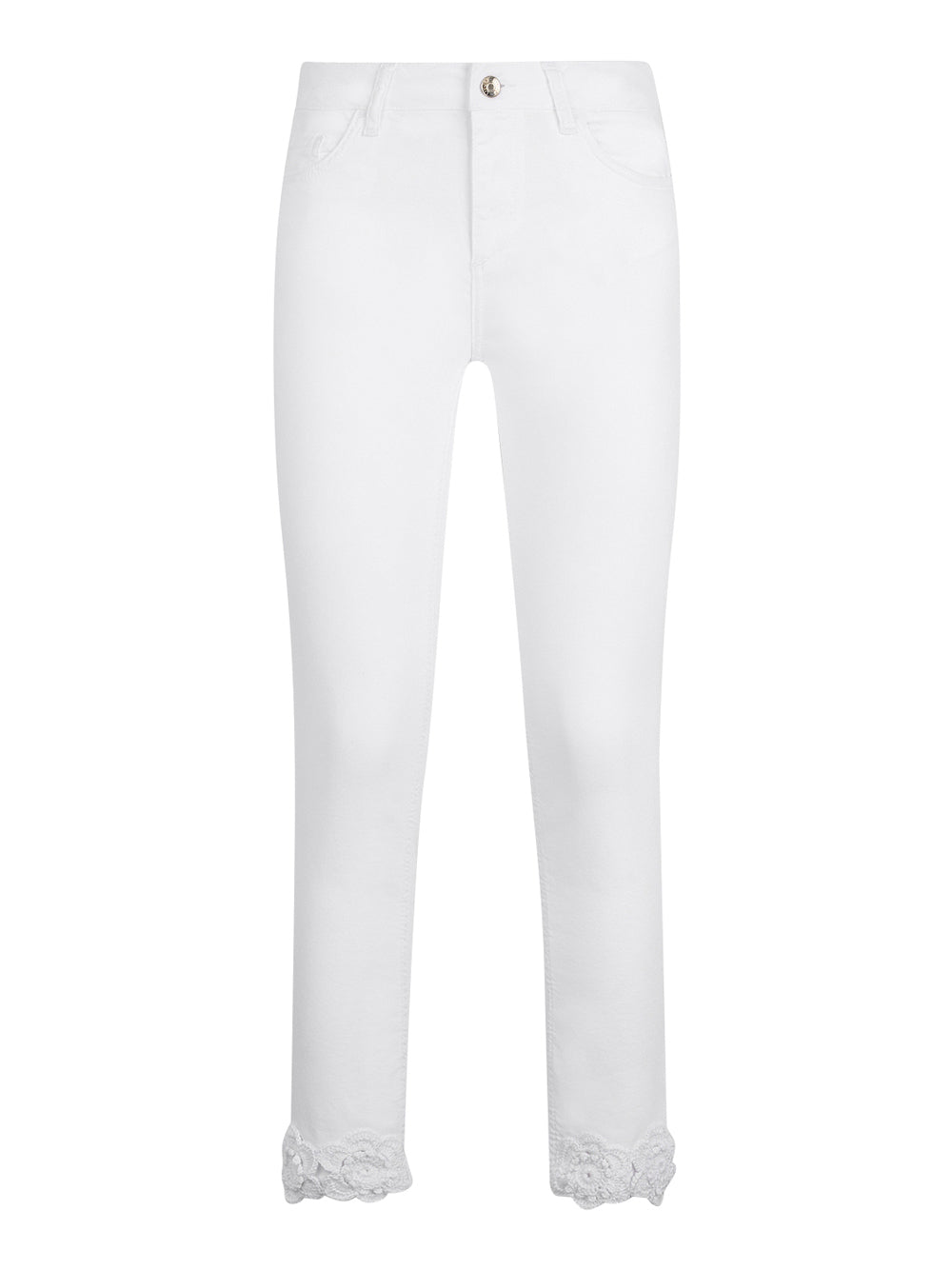 Pantalone Capri Liu Jo da Donna - Bianco