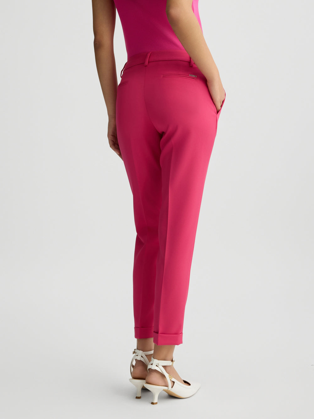Pantalone Chino Liu Jo da Donna - Fuxia Fucsia