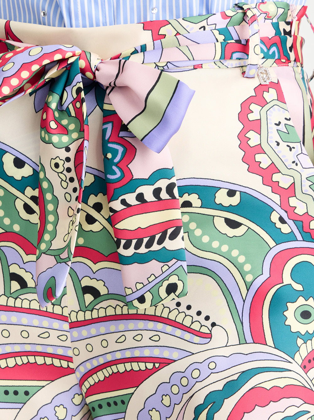 Pantalone Palazzo Liu Jo da Donna - Multicolore