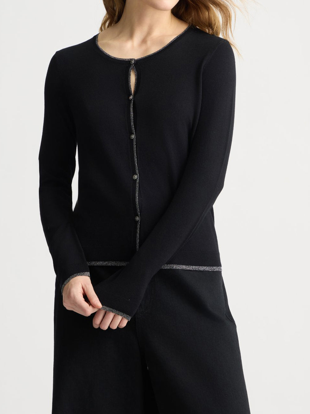 Cardigan Liu Jo da Donna - Nero