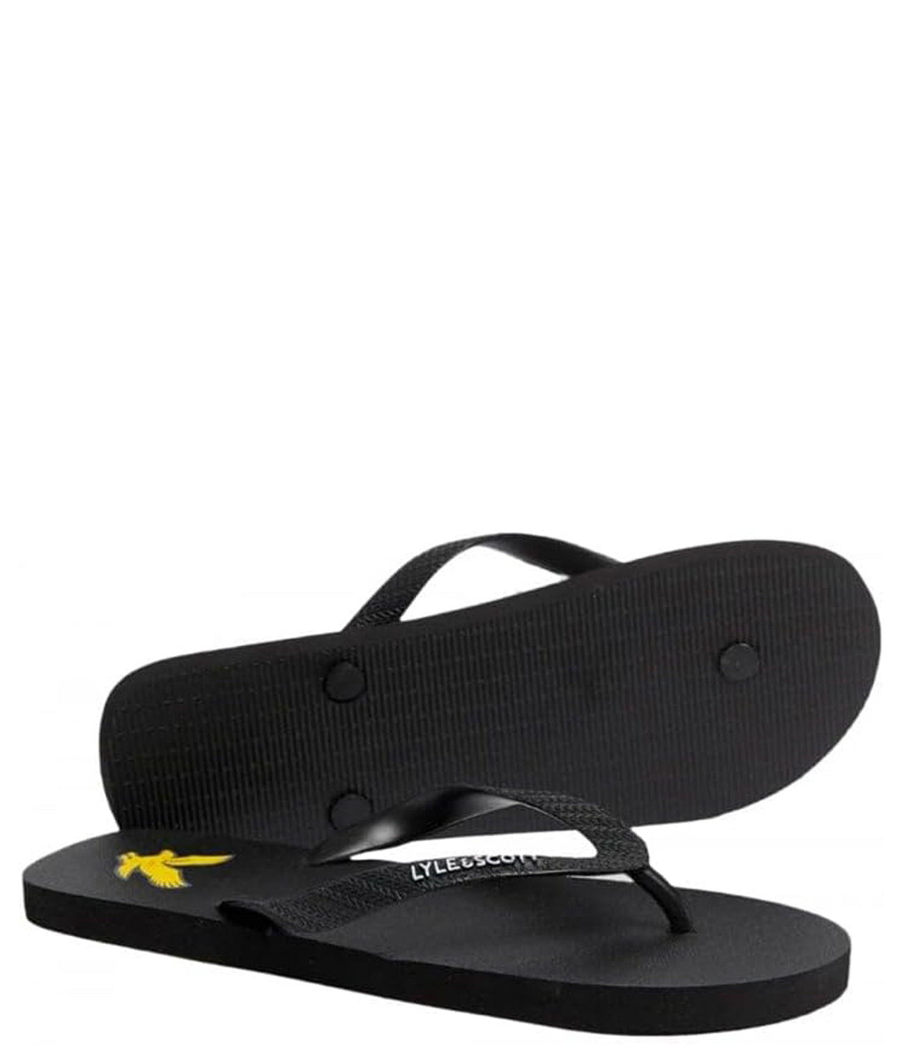 Lyle & Scott Lyle &amp; Scott Infradito Flip Flop Uomo Mod. FW1213 Z865 Jet Black