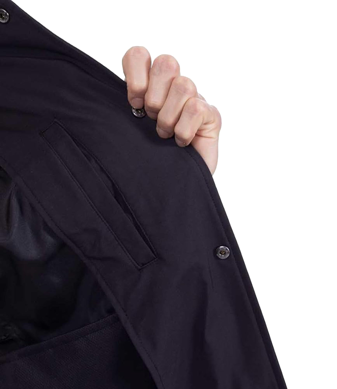 Lyle & Scott Lyle &amp; Scott Giubotto Sofshell Bomber Jacket Uomo Mod. JK2212V Z865 Jet Black