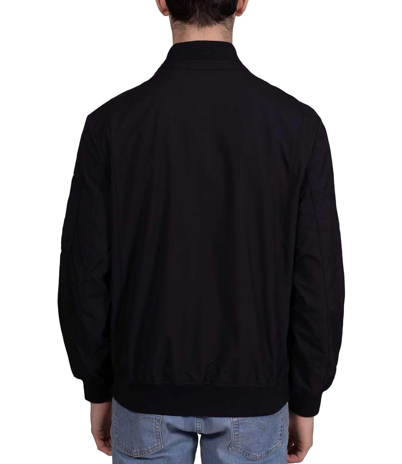 Lyle & Scott Lyle &amp; Scott Giubotto Sofshell Bomber Jacket Uomo Mod. JK2212V Z865 Jet Black