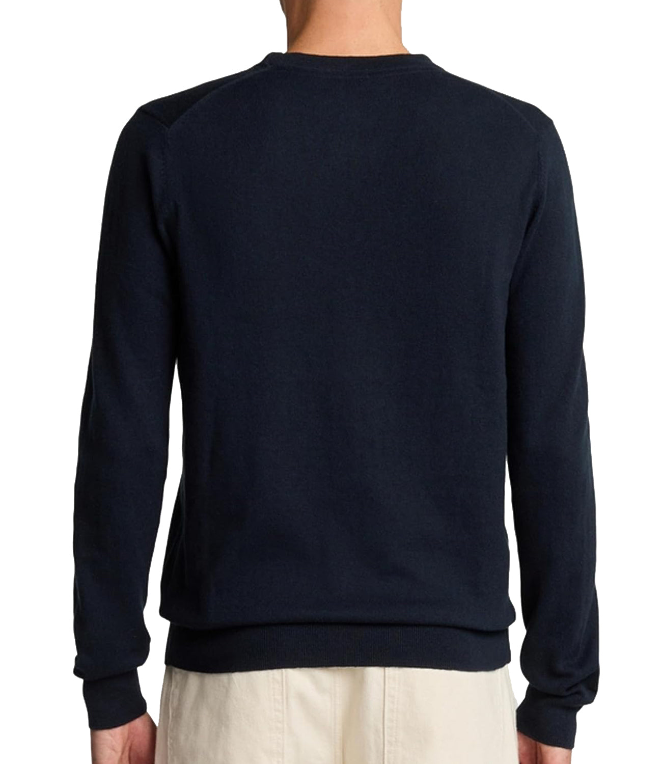 Lyle & Scott Lyle &amp; Scott Maglione Girocollo Cotton Crew Neck Jumper Uomo Mod. KN2136V Z271 Dark navy Blu