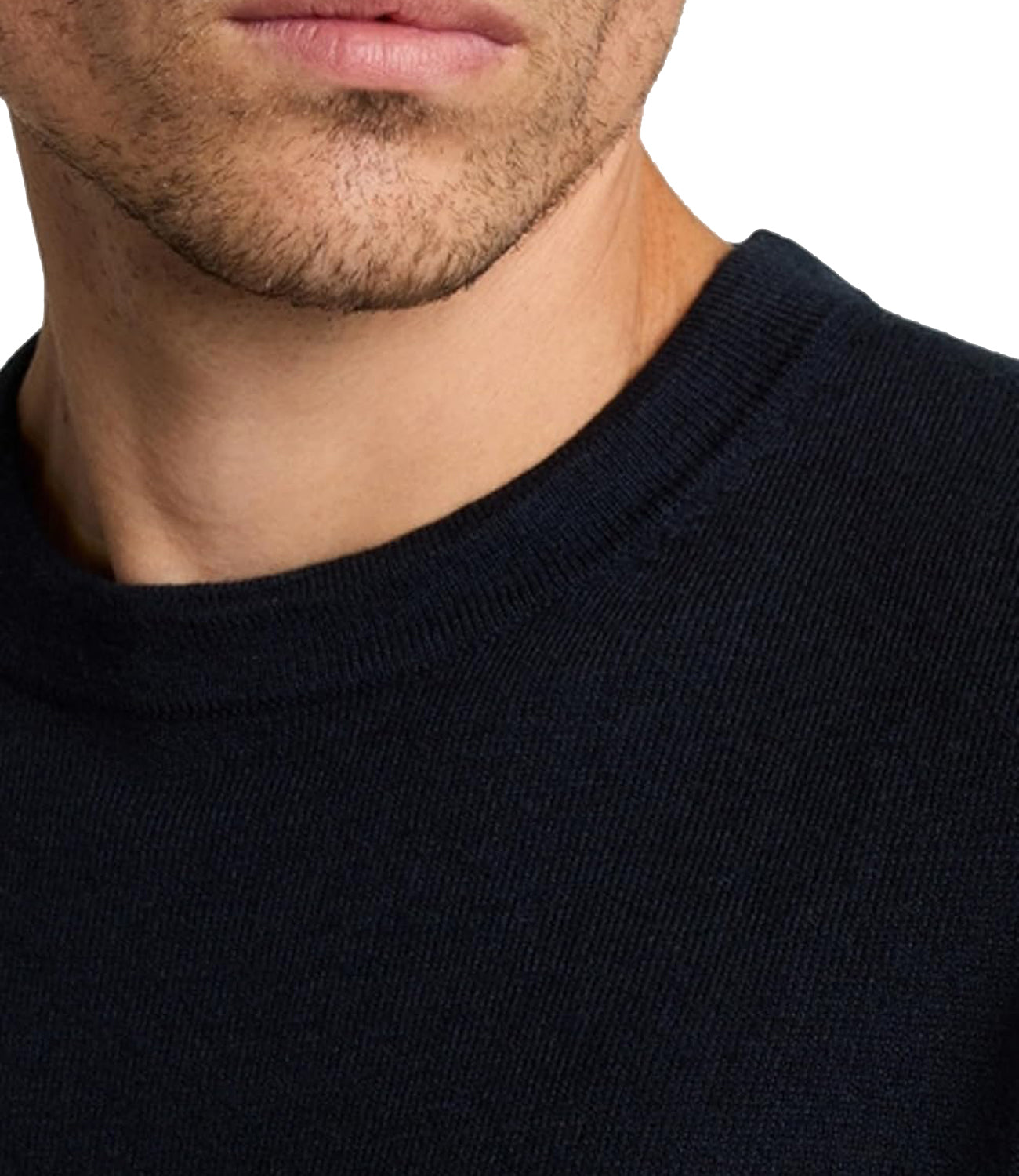 Lyle & Scott Lyle &amp; Scott Maglione Girocollo Cotton Crew Neck Jumper Uomo Mod. KN2136V Z271 Dark navy Blu
