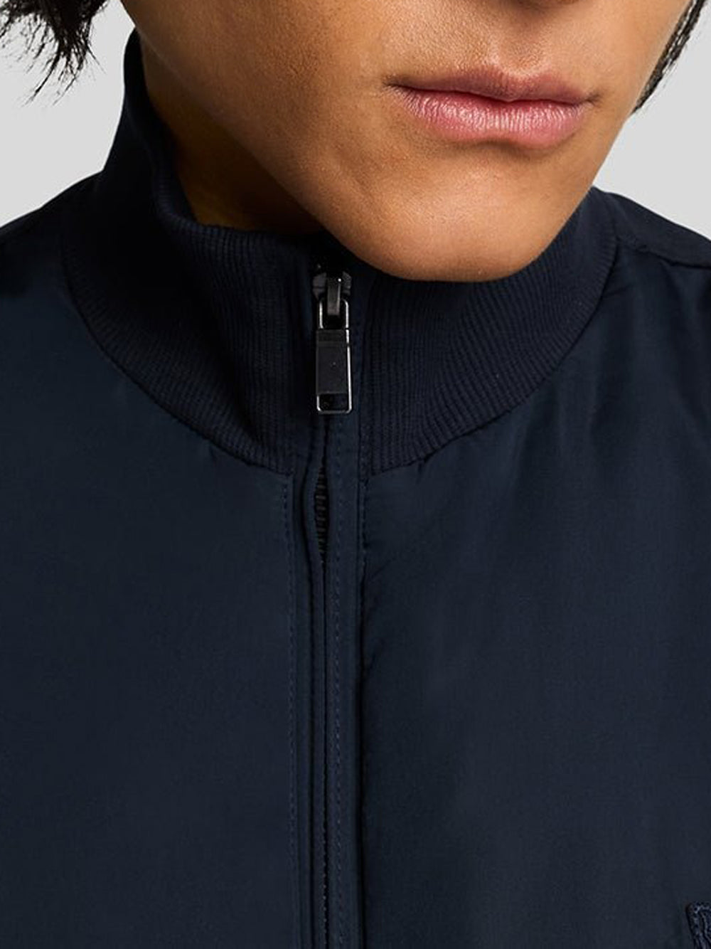 Gilet Lyle & Scott Tonal Hybrid Gilet da Uomo - Blu