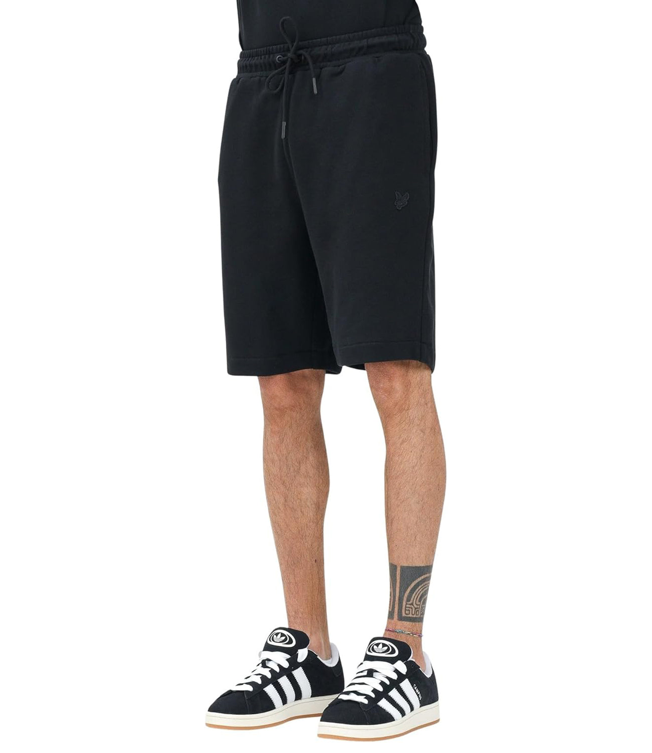 Lyle & Scott Lyle &amp; Scott Bermuda Superfine Sweatshort Uomo Mod. ML2254TON Z865 Jet Black