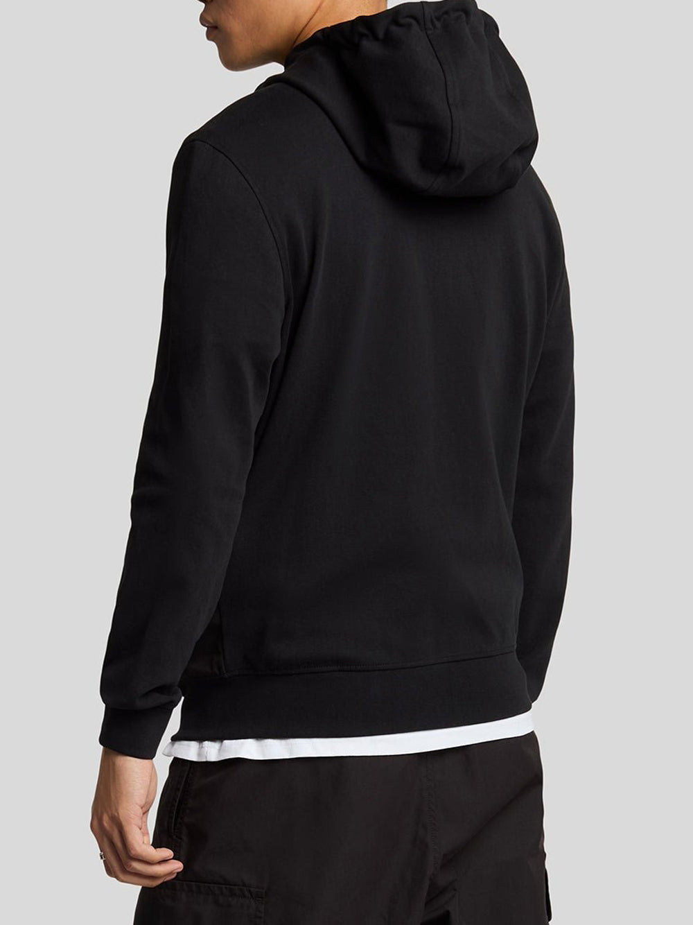 Felpa Zip Lyle & Scott da Uomo - Nero