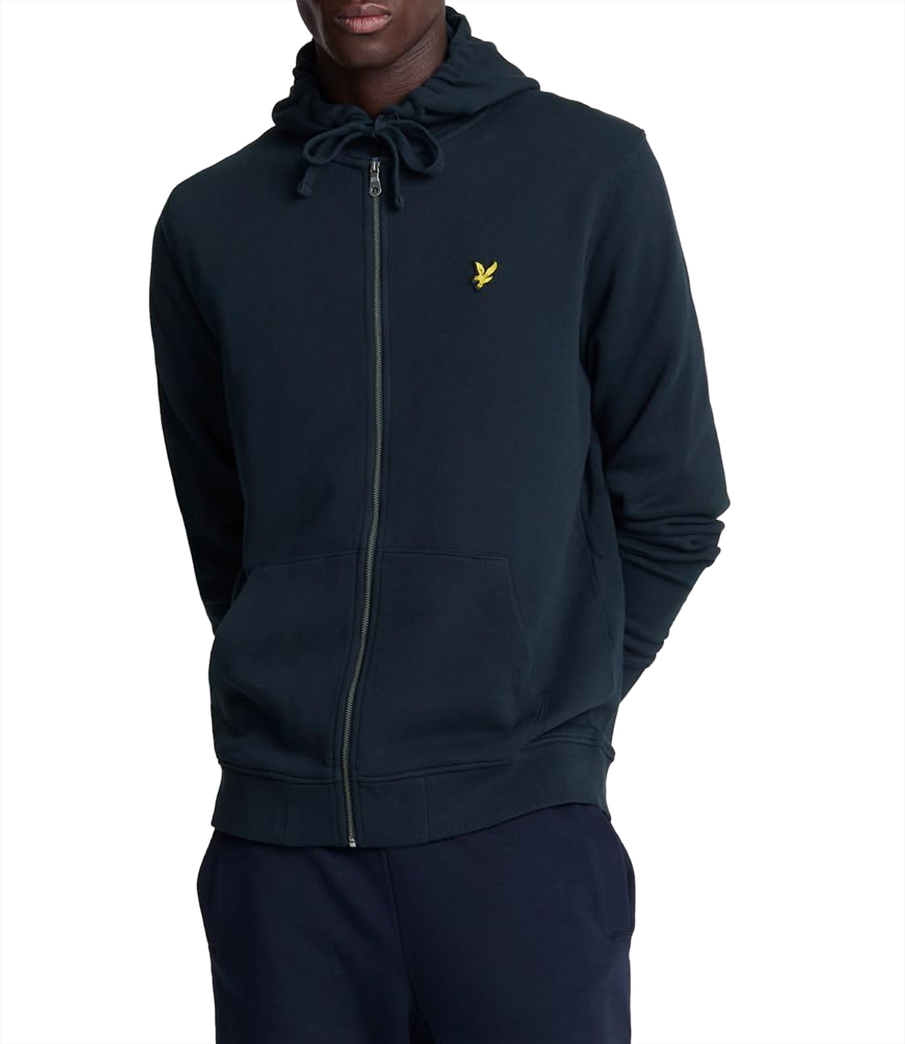Lyle & Scott Lyle &amp; Scott Felpa Zip Through Hoodie Uomo Mod. ML420VOG Z271 Dark navy Blu