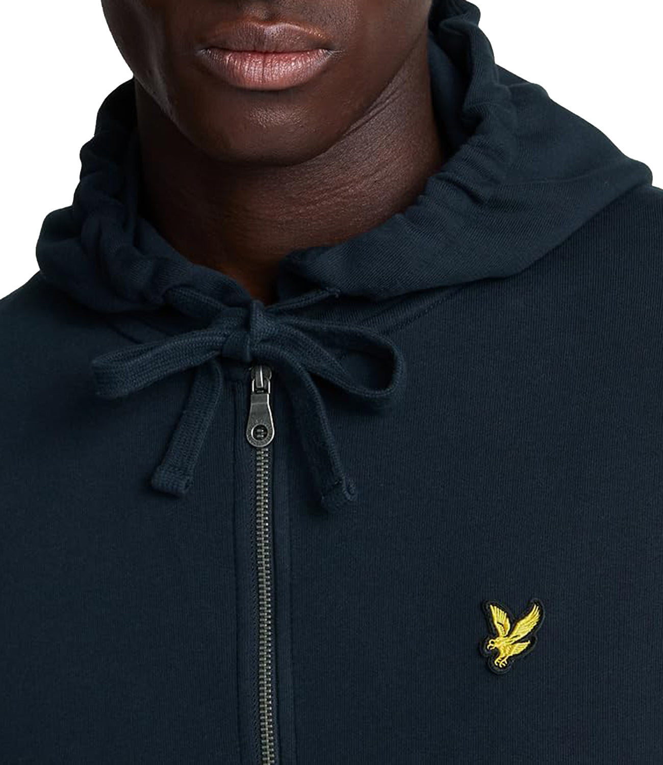 Lyle & Scott Lyle &amp; Scott Felpa Zip Through Hoodie Uomo Mod. ML420VOG Z271 Dark navy Blu