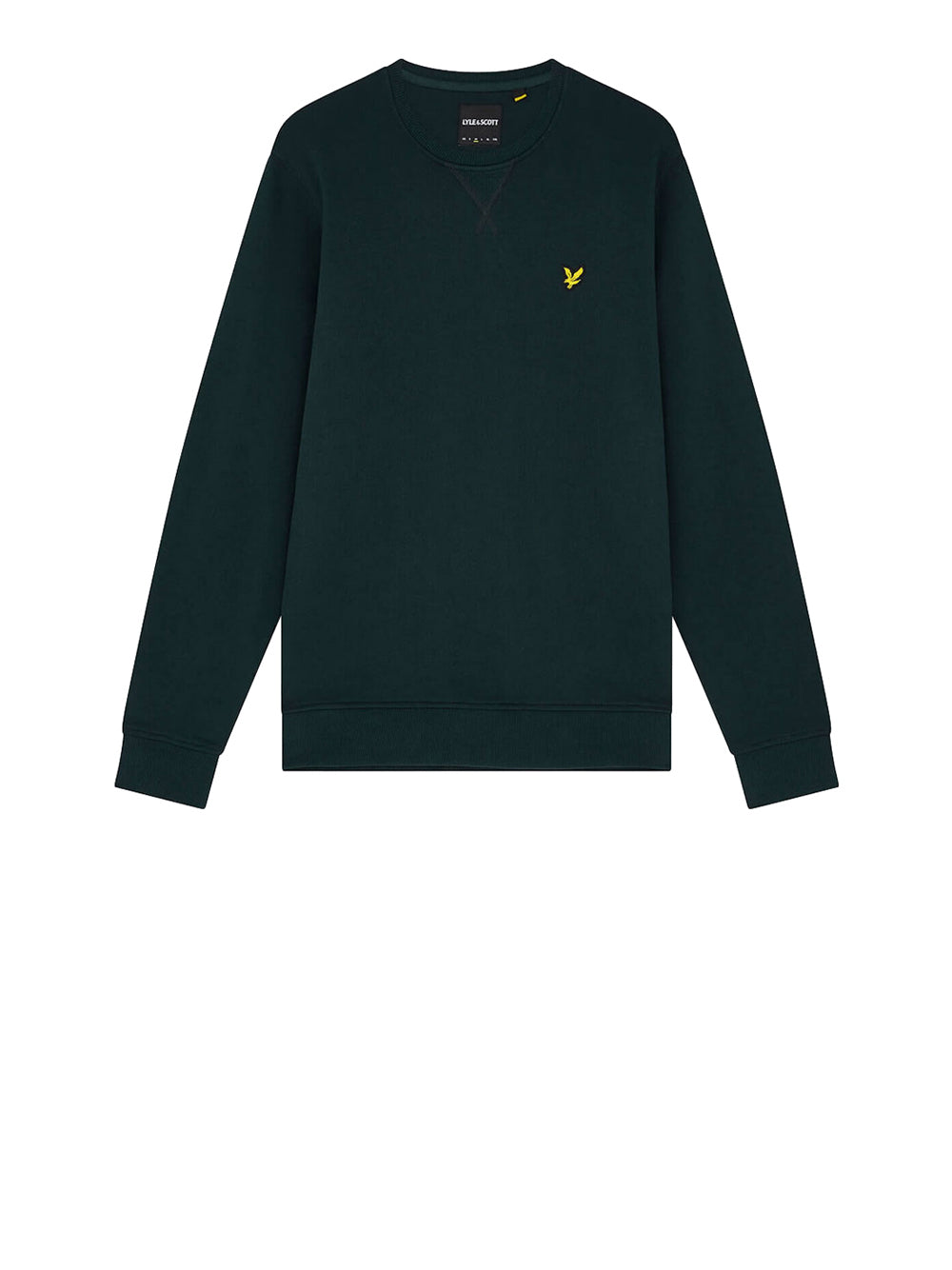 Felpa Lyle & Scott Crew Neck da Uomo - Verde