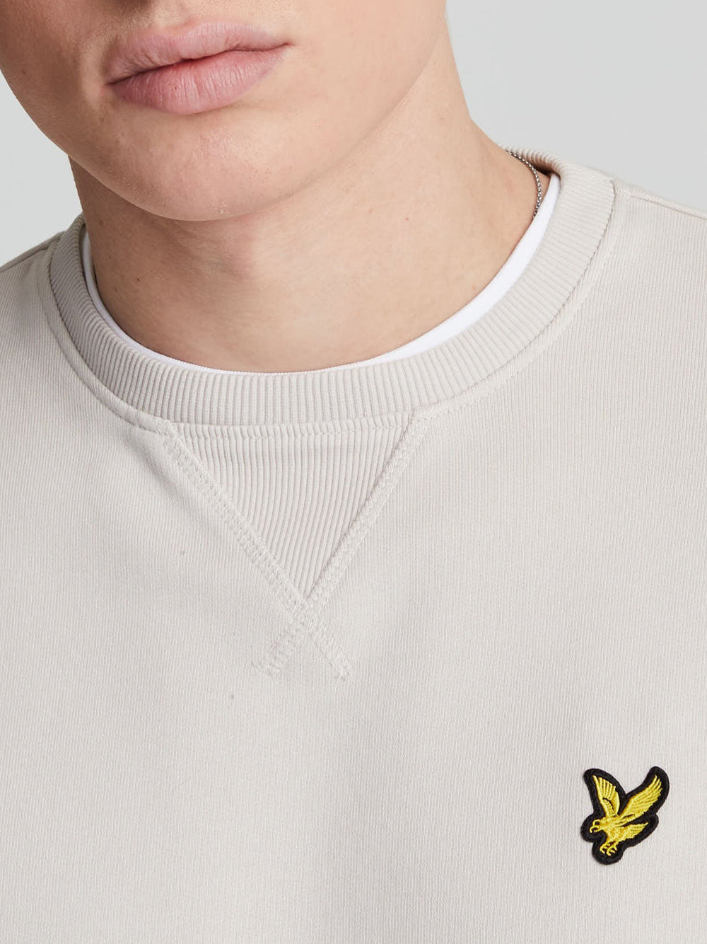 Felpa Lyle & Scott da Uomo - Avorio