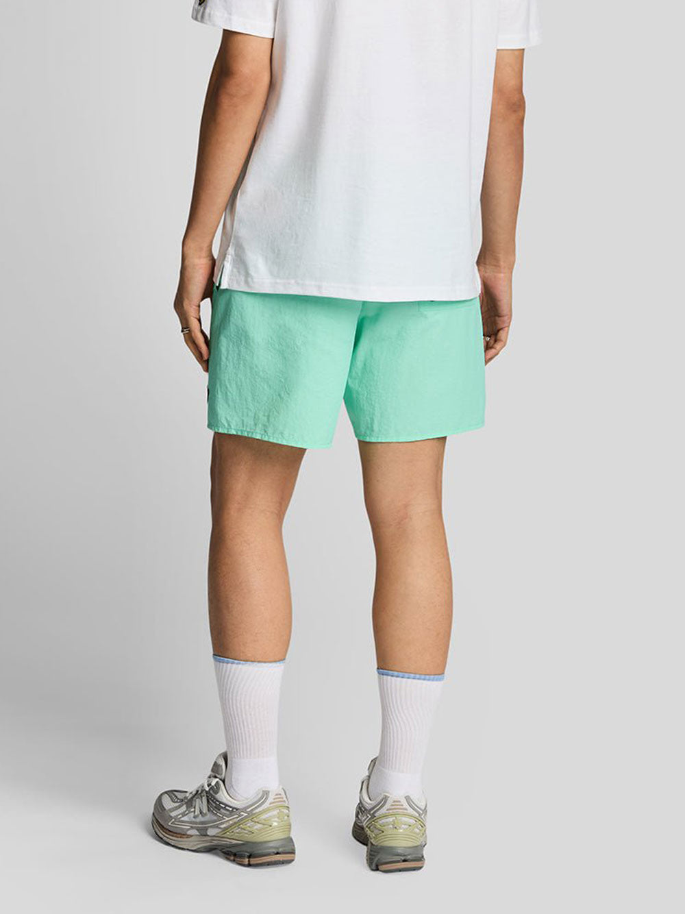 Shorts Mare Lyle & Scott Plain da Uomo - Celeste