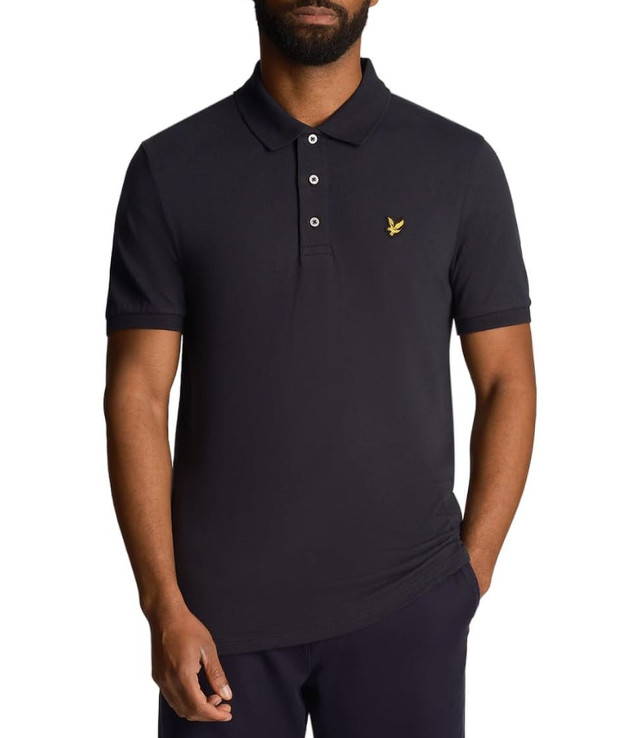 Lyle & Scott Lyle &amp; Scott Polo Maniche Corte Slub Polo Shirt Uomo Mod. SP2000V Z271 Dark navy Blu