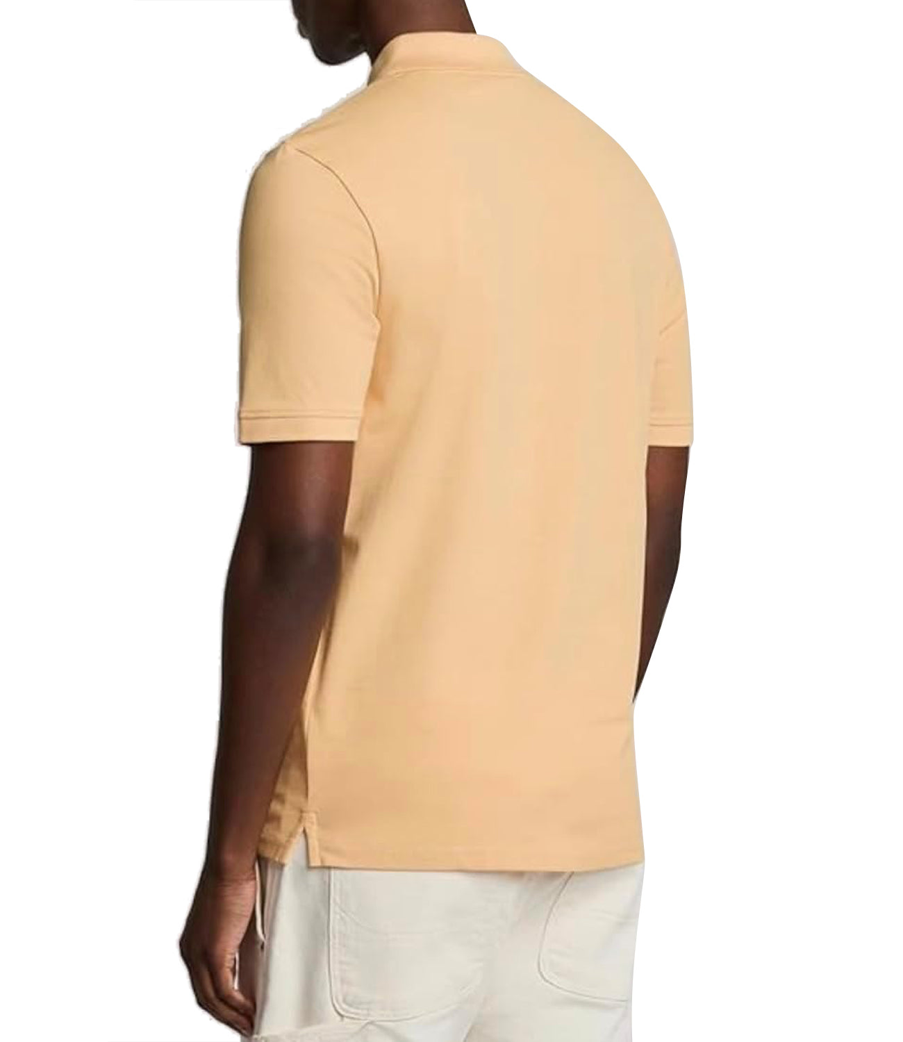 Lyle & Scott Lyle &amp; Scott Polo M/C Plain Polo Shirt Uomo Mod. SP400VOG X596 Sherbet