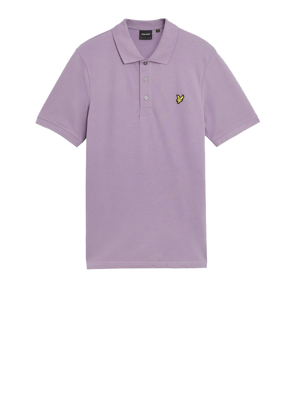 Polo Lyle & Scott Plain da Uomo - Viola