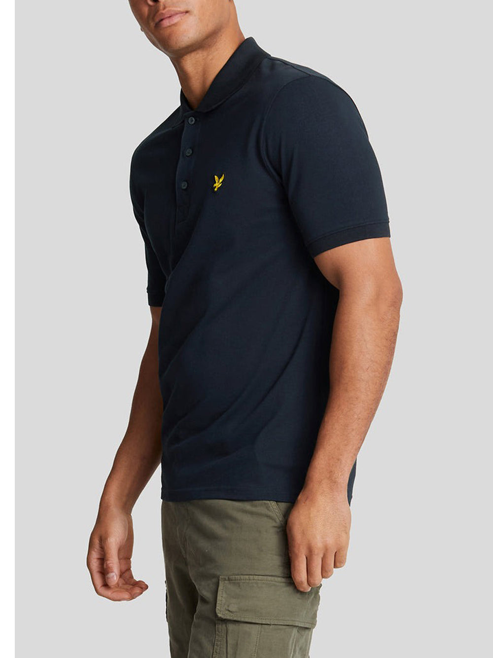 Polo Lyle & Scott Plain da Uomo - Blu
